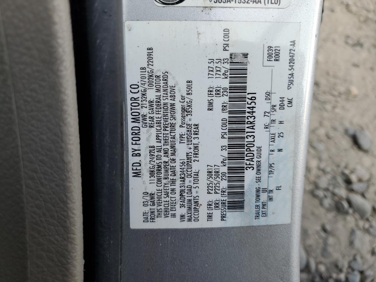 2010 Ford Fusion - Image 12
