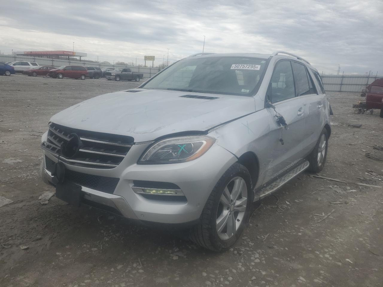 2014 Mercedes-Benz Ml 350 4Matic на продаже в Cahokia Heights, IL - Rear End