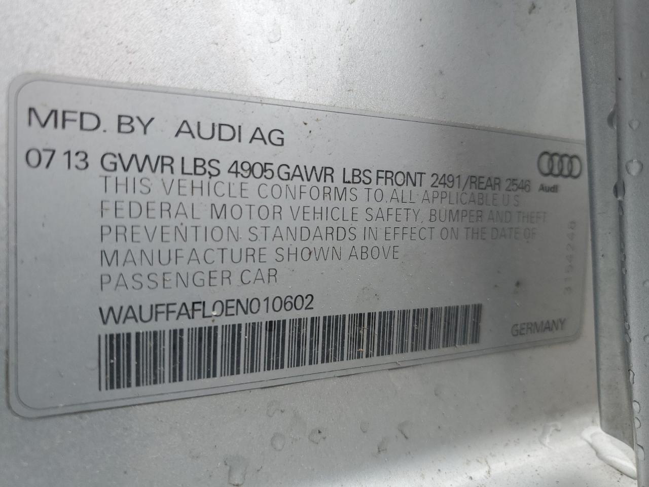 2014 Audi A4 - Image 15