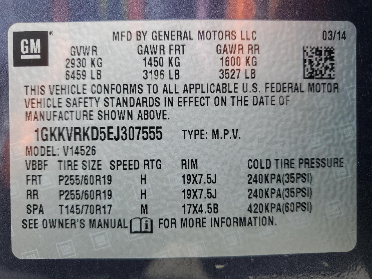 2014 GMC Acadia - Image 14