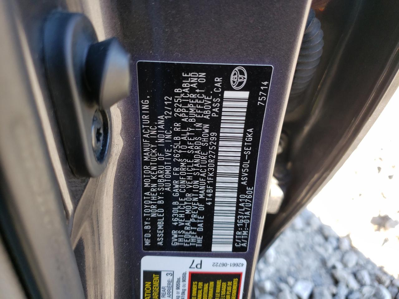 2013 Toyota Camry - Image 12