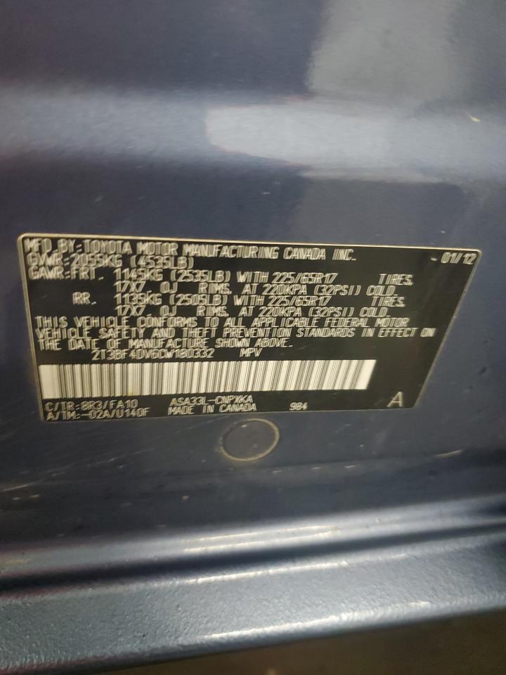 2012 Toyota RAV 4 - Image 13