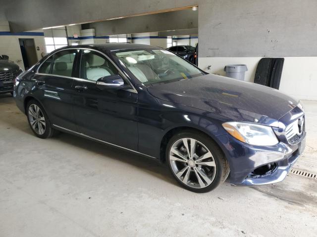 Sedans MERCEDES-BENZ C-CLASS 2015 Granatowy