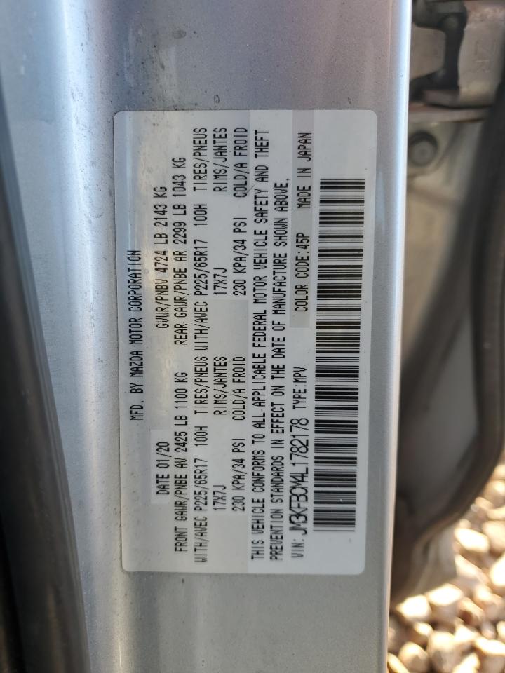 2020 Mazda Cx-5 Touring VIN: JM3KFBCM4L1782178 Lot: 47564575