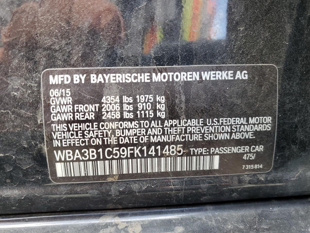 2015 BMW 3er - Image 12