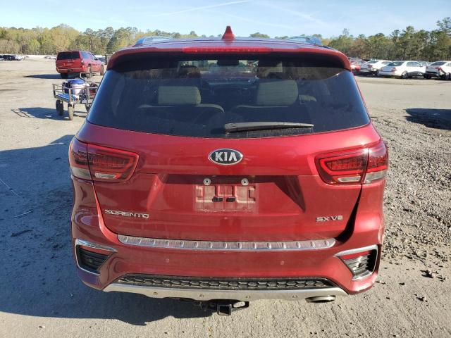  KIA SORENTO 2019 Червоний