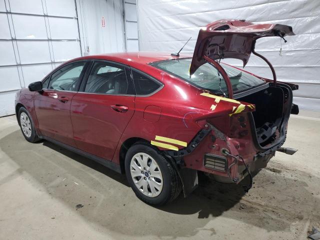 Sedans FORD FUSION 2014 Czerwony