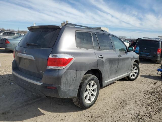  TOYOTA HIGHLANDER 2013 Gray