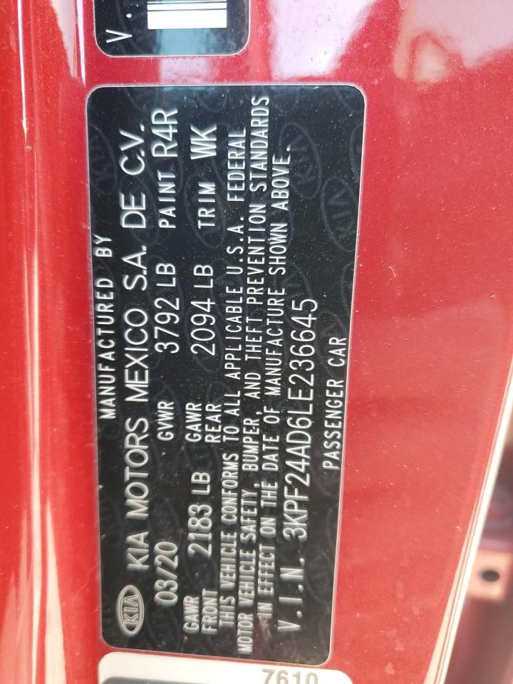 2020 Kia Forte - Image 12
