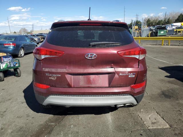  HYUNDAI TUCSON 2017 Burgundy