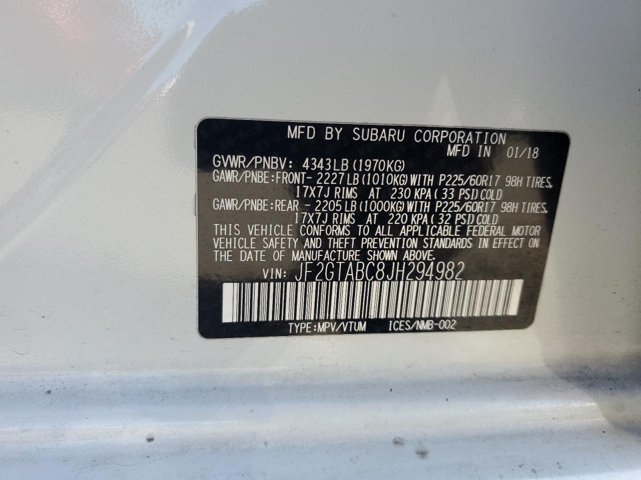 2018 Subaru XV - Image 13