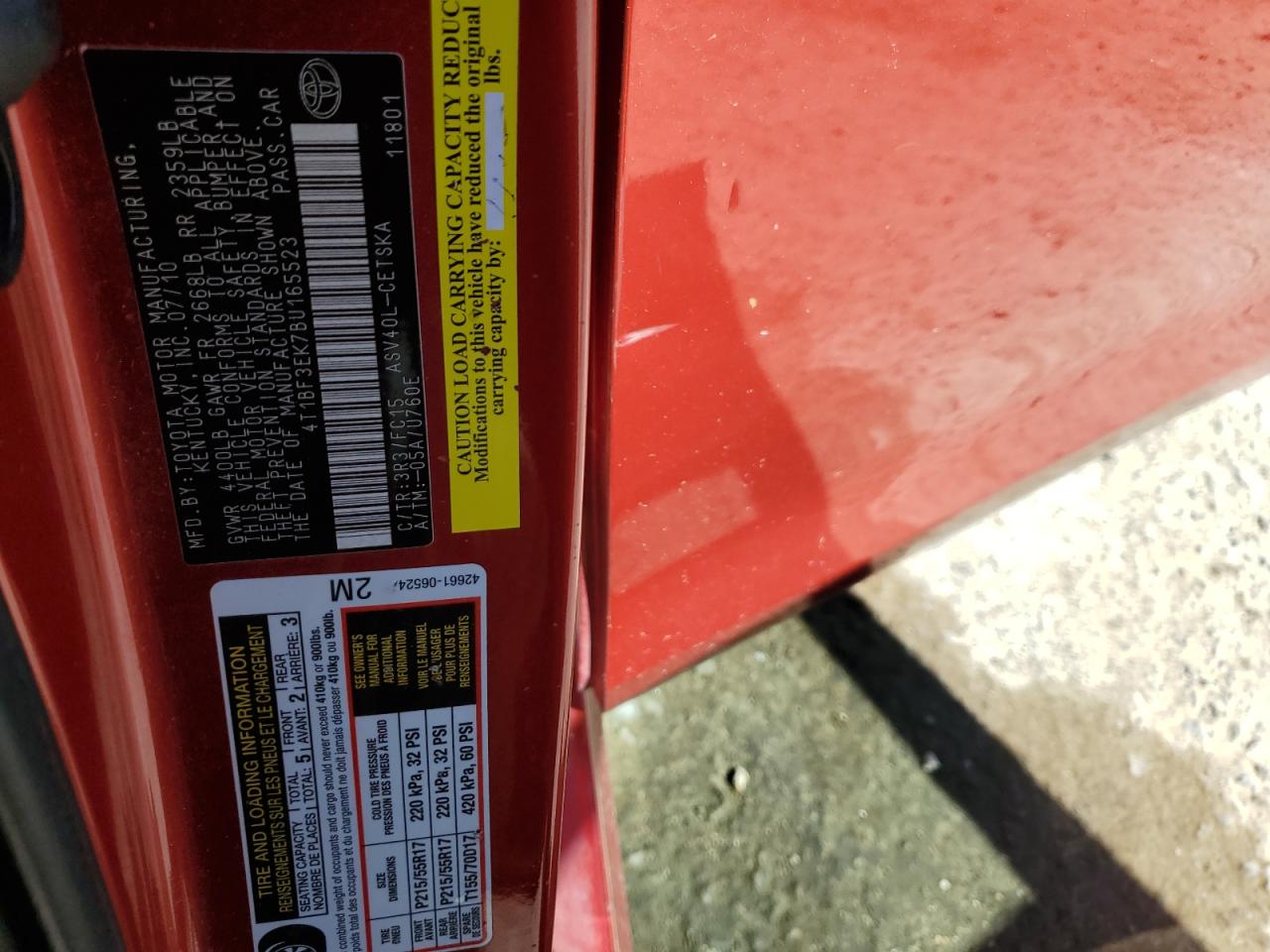 2011 Toyota Camry - Image 12