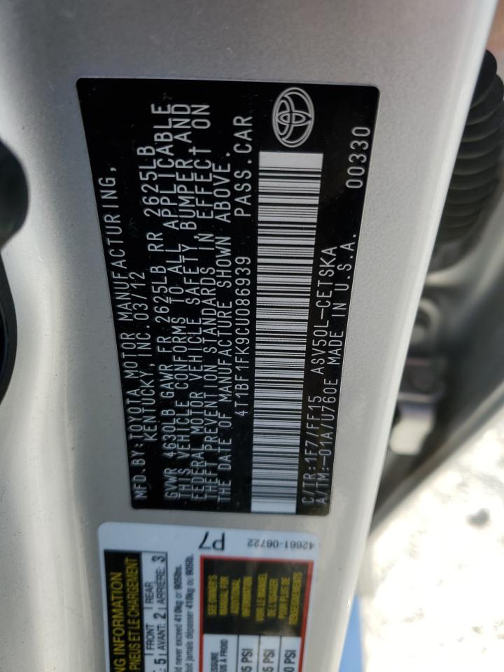 2012 Toyota Camry - Image 15