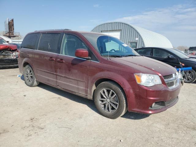  DODGE CARAVAN 2017 Maroon