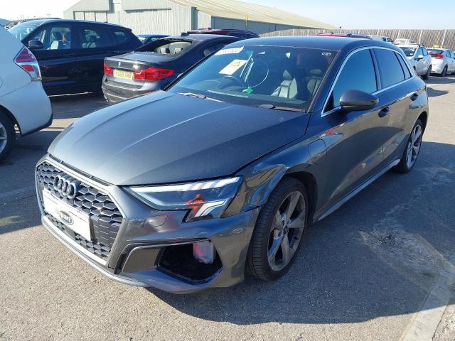 2021 AUDI A3 40 TFSI E S LINE 5DR S TRONIC for sale at Copart NEWBURY