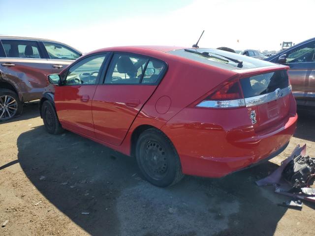  HONDA INSIGHT 2013 Червоний