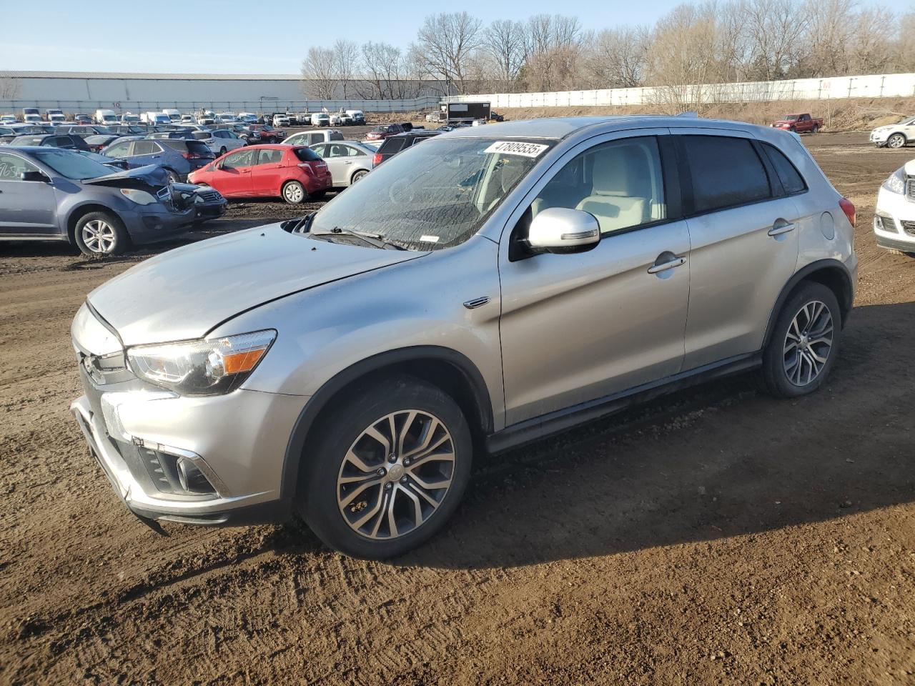 2019 Mitsubishi Outlander Sport Es იყიდება Davison-ში, MI - Front End
