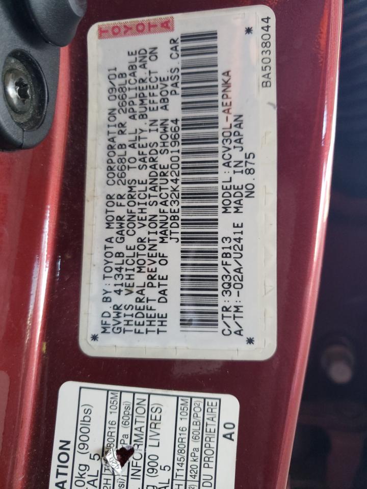 2002 Toyota Camry - Image 12