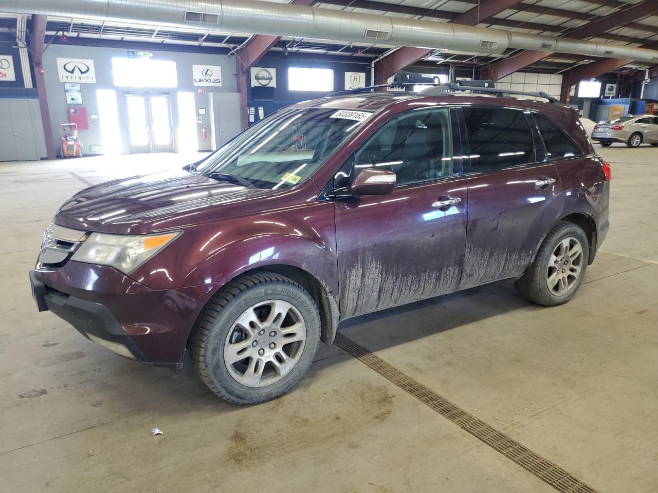 2009 Acura Mdx Technology zu verkaufen in East Granby, CT - Rear End