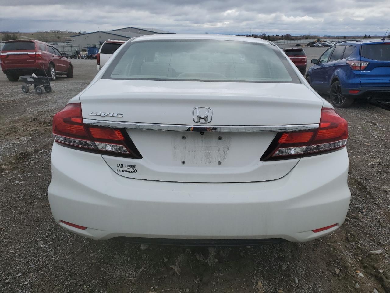 2015 HONDA CIVIC with FRONT END damage, VIN 19XFB2F78FE059754