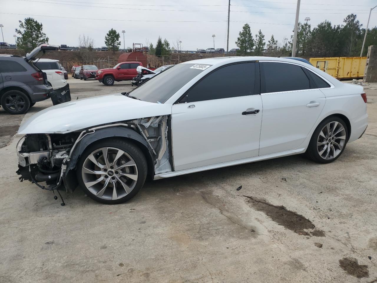 2021 Audi A4 Premium Plus 45 за продажба в Gaston, SC - Front End