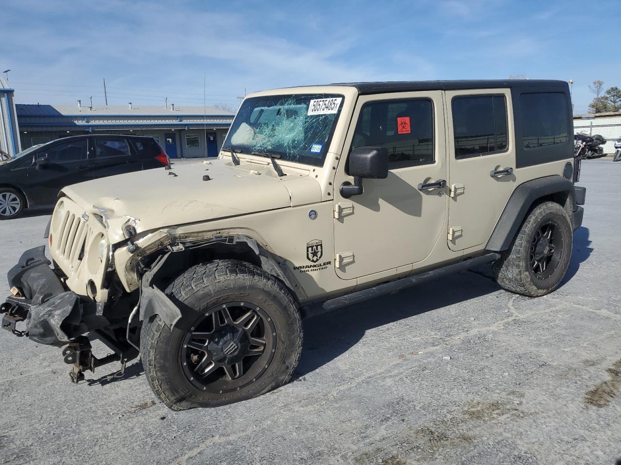 2011 Jeep Wrangler Unlimited Sport იყიდება Tulsa-ში, OK - Front End