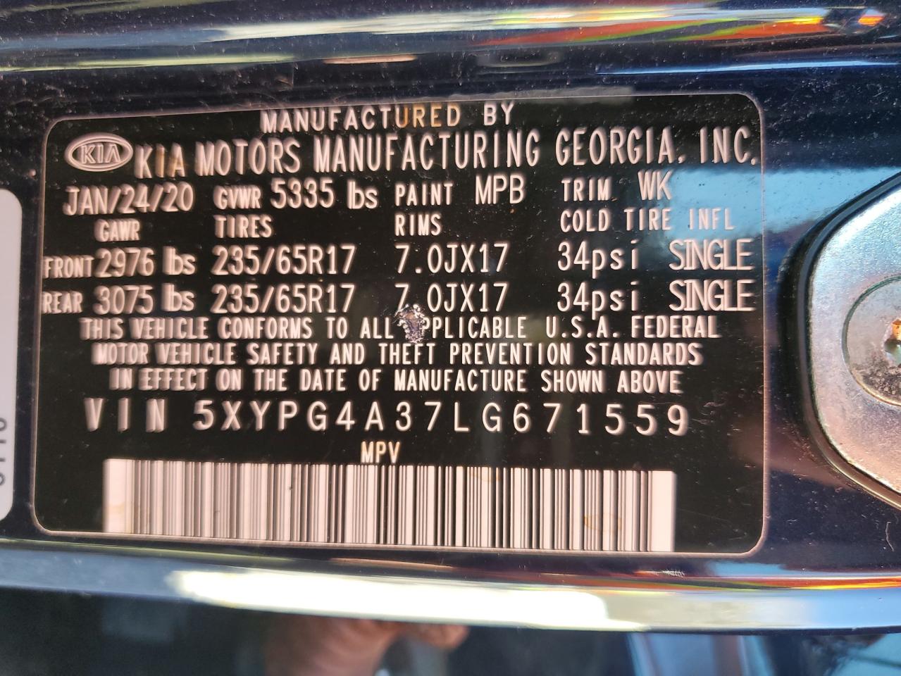 2020 Kia Sorento - Image 13