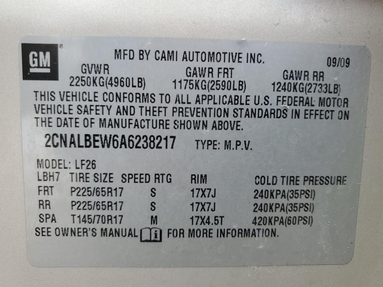 2010 Chevrolet Equinox - Image 13