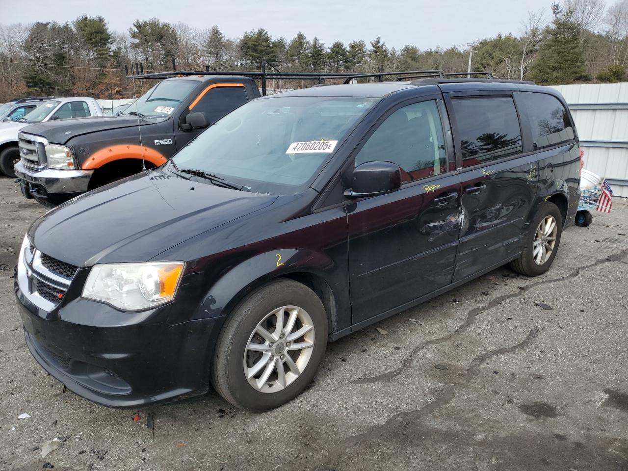 2013 Dodge Grand Caravan Sxt zu verkaufen in Exeter, RI - Side