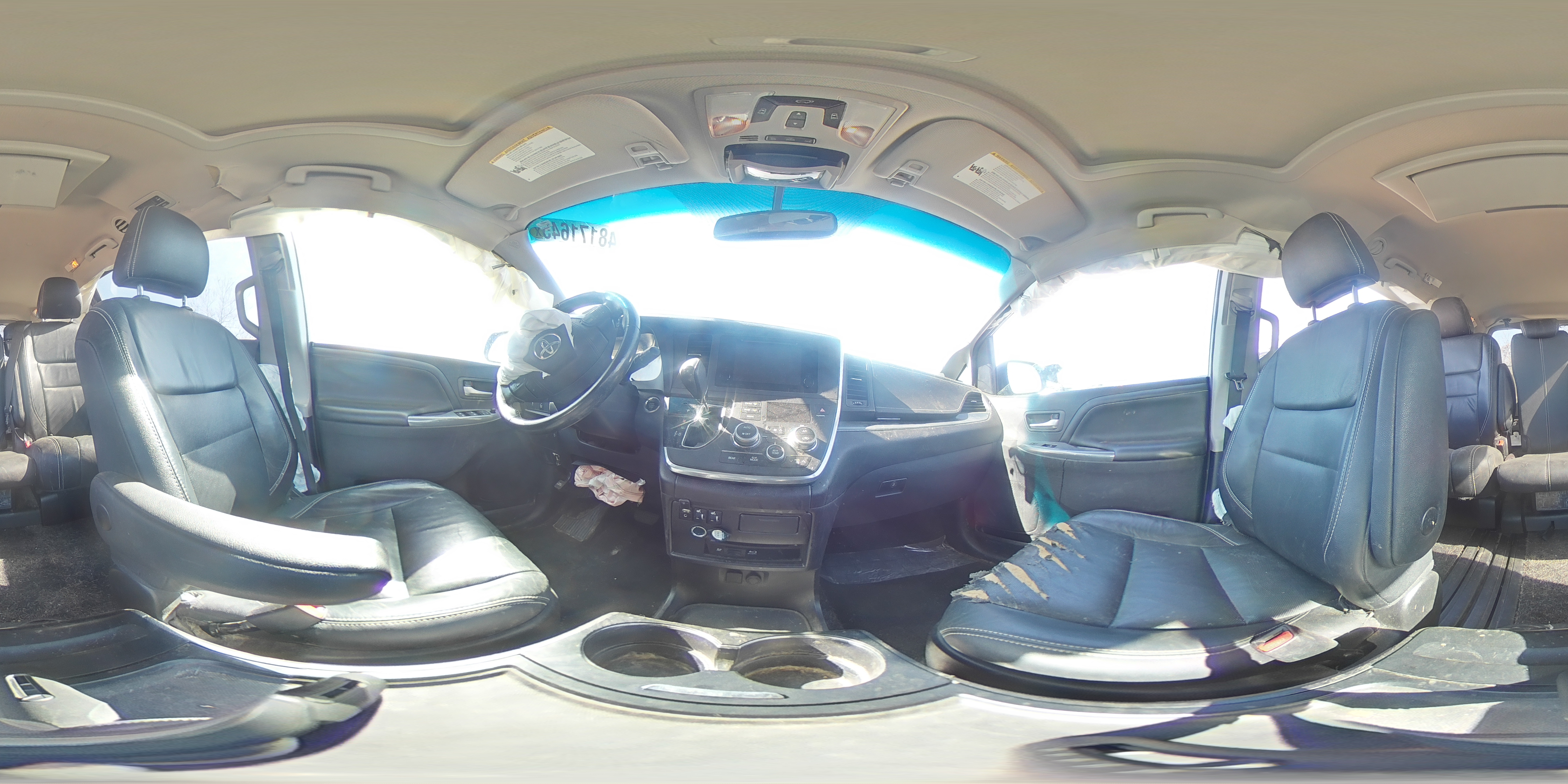 2015 Toyota Sienna Sport VIN: 5TDXK3DC2FS629568 Lot: 48171645