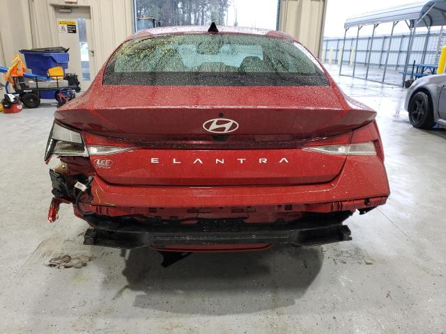  HYUNDAI ELANTRA 2024 Красный