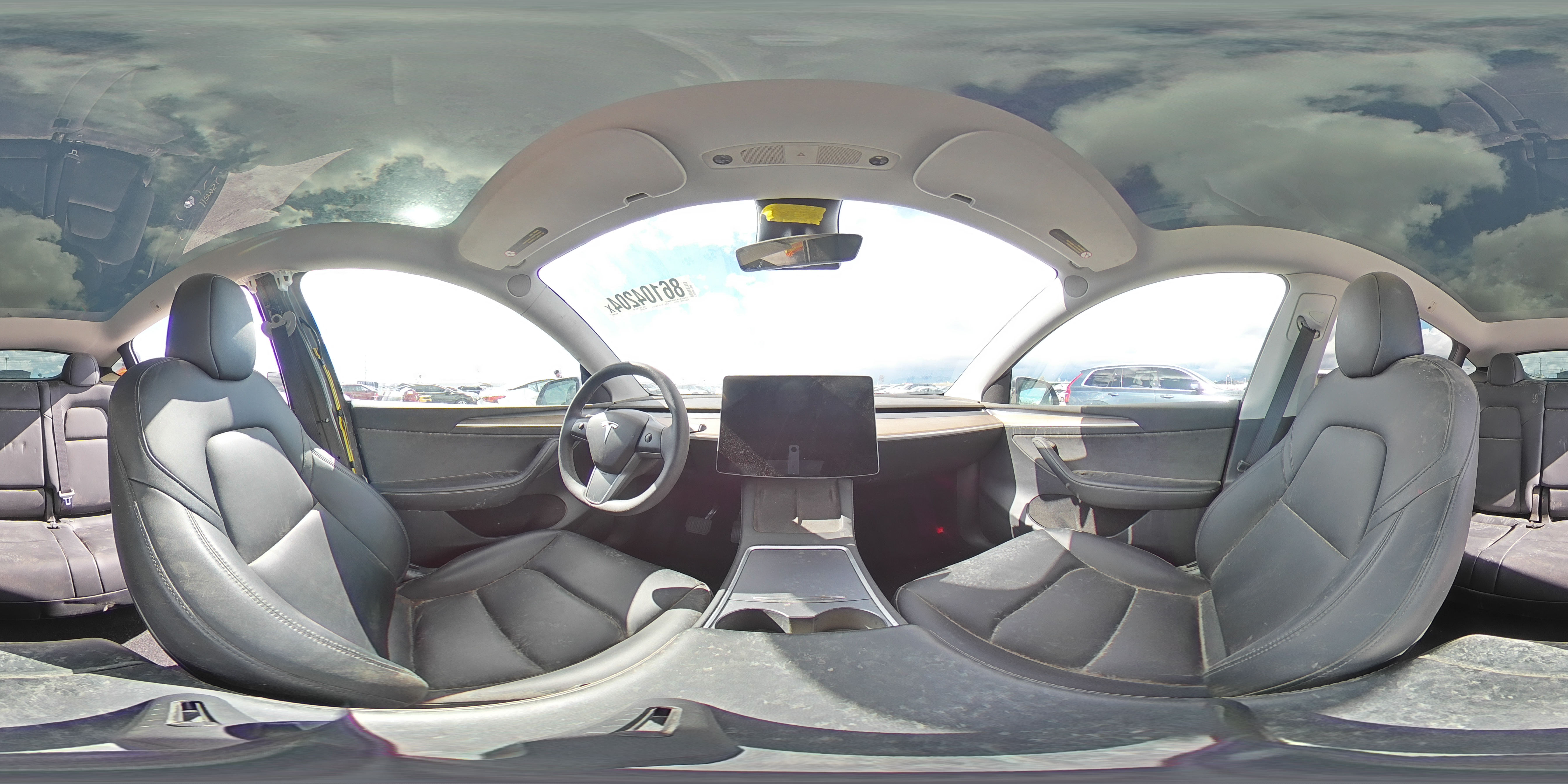 2023 Tesla Model Y VIN: 7SAYGDEE1PA057927 Lot: 86104204