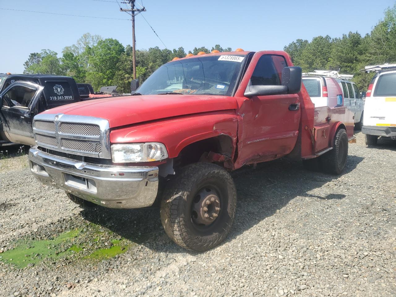 2001 Dodge Ram 3500 zu verkaufen in Shreveport, LA - Front End