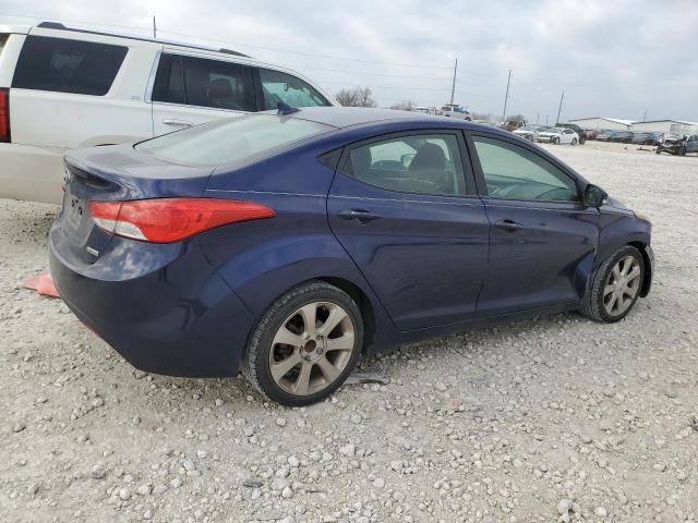  HYUNDAI ELANTRA 2012 Blue