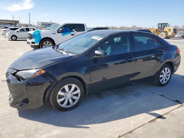  TOYOTA COROLLA 2018 Черный