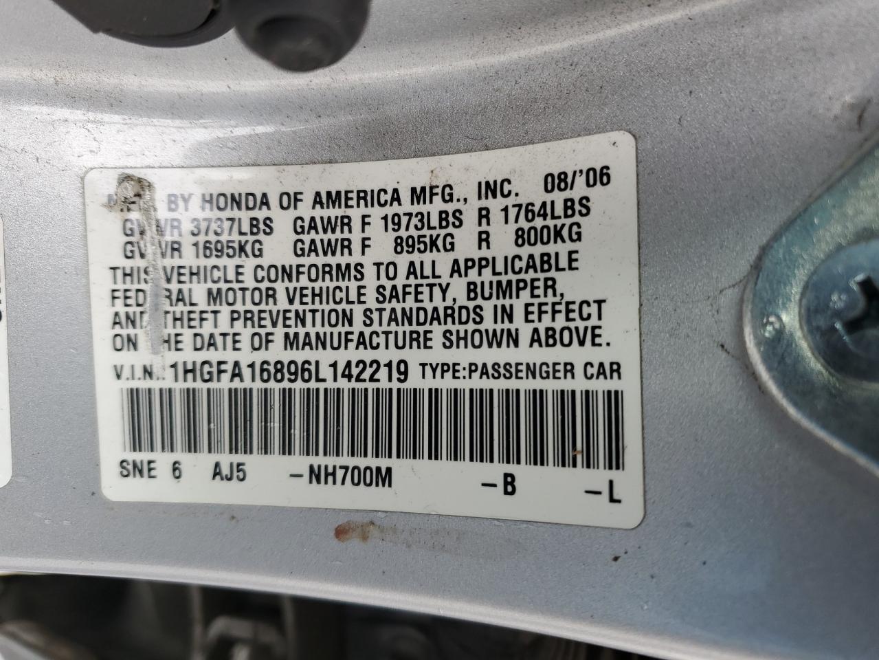 2006 Honda Civic - Image 14