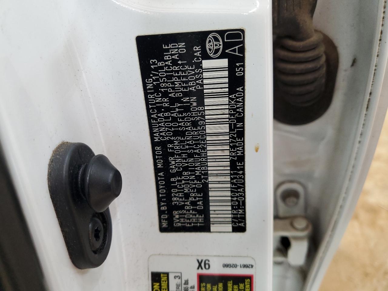 2014 Toyota Corolla - Image 14