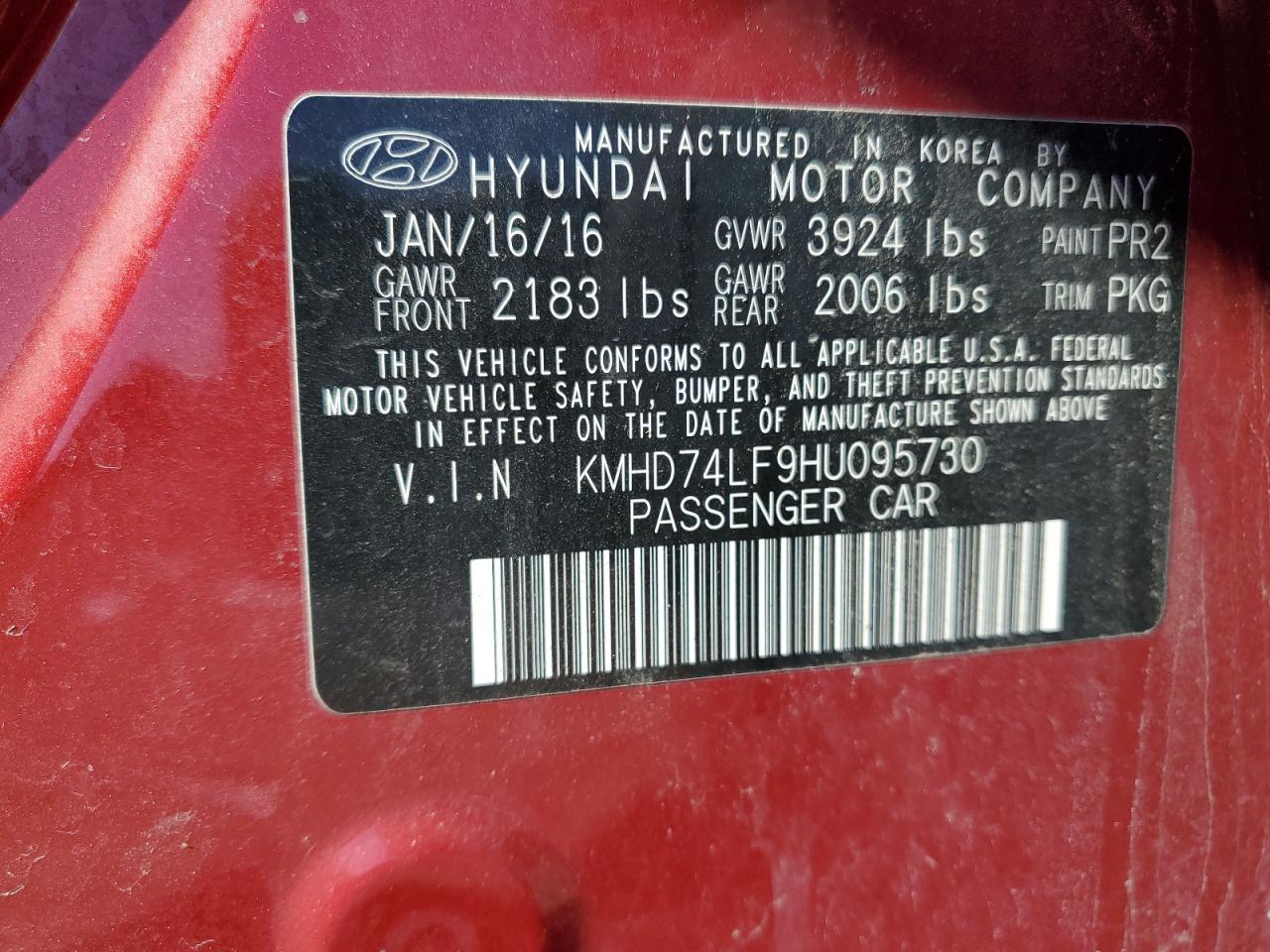 2017 Hyundai Elantra - Image 12