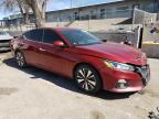 2019 Nissan Altima Sv en Venta en Albuquerque, NM - Front End