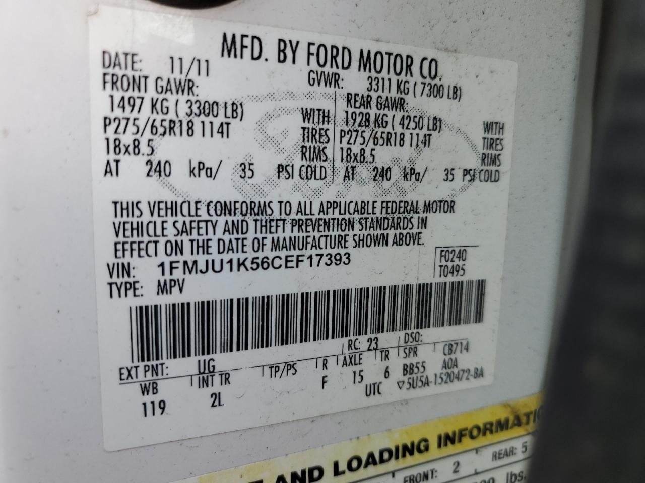 2012 Ford Expedition - Image 15