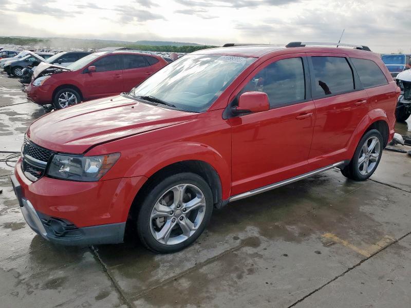  DODGE JOURNEY 2017 Red