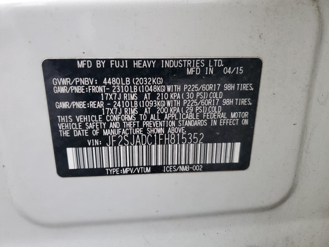 2015 Subaru Forester - Image 13