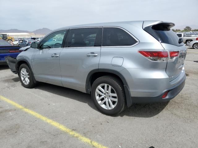  TOYOTA HIGHLANDER 2015 Srebrny