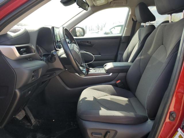  TOYOTA HIGHLANDER 2022 Burgundy
