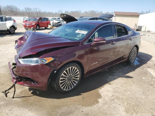  FORD FUSION 2017 Bordowy