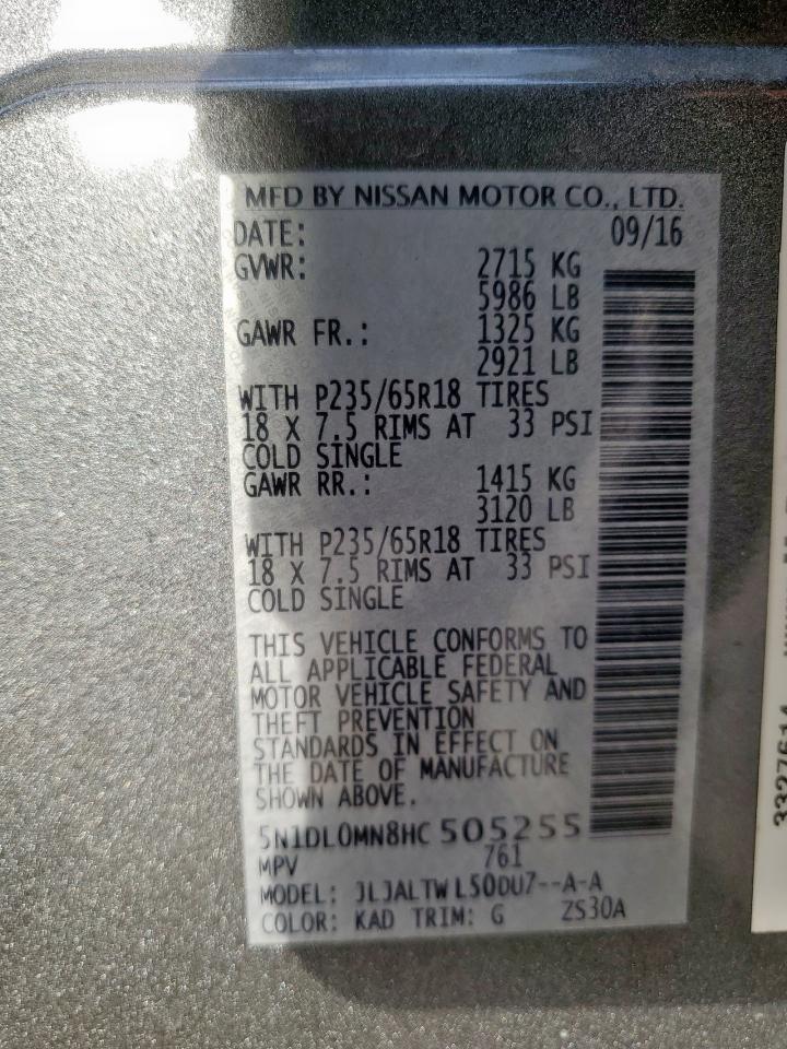 2017 Infiniti QX60 - Image 13