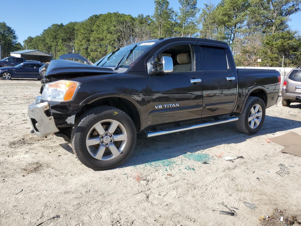 2015 Nissan Titan S продається в Seaford, DE - All Over