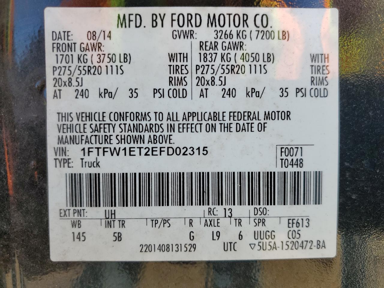 2014 Ford F-150 - Image 12