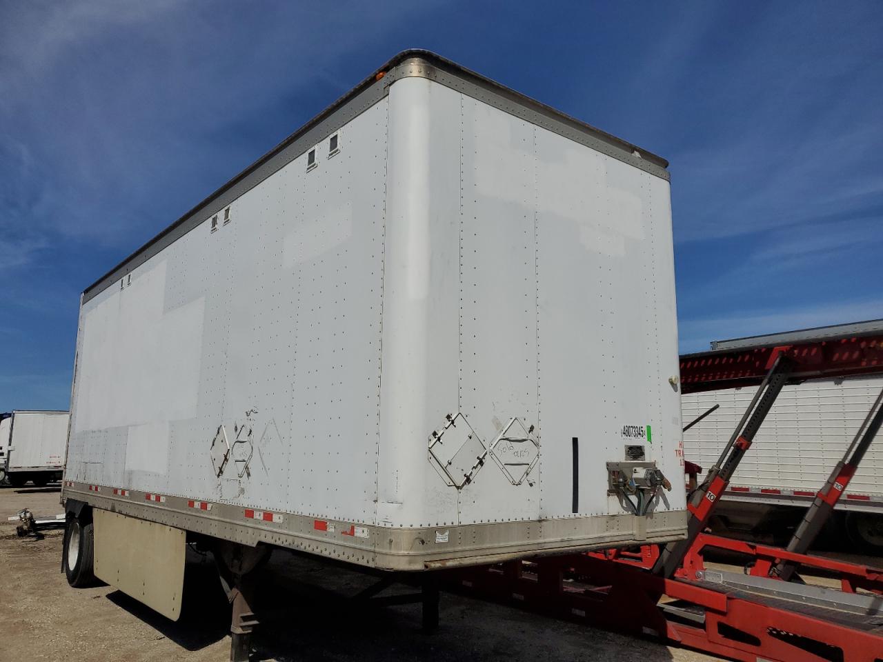 2008 Great Dane 28 Dry Van Trailer na sprzedaż w Des Moines, IA - Normal Wear
