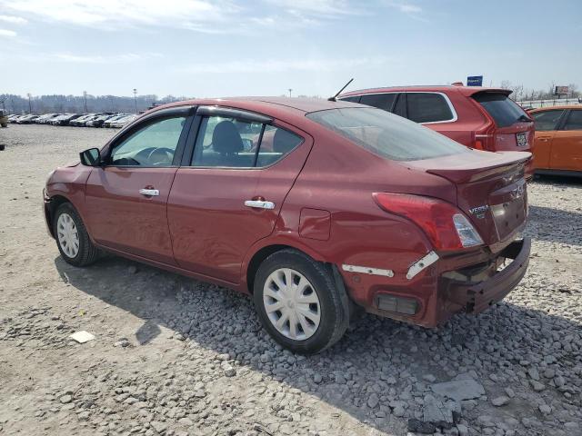  NISSAN VERSA 2017 Бордовий